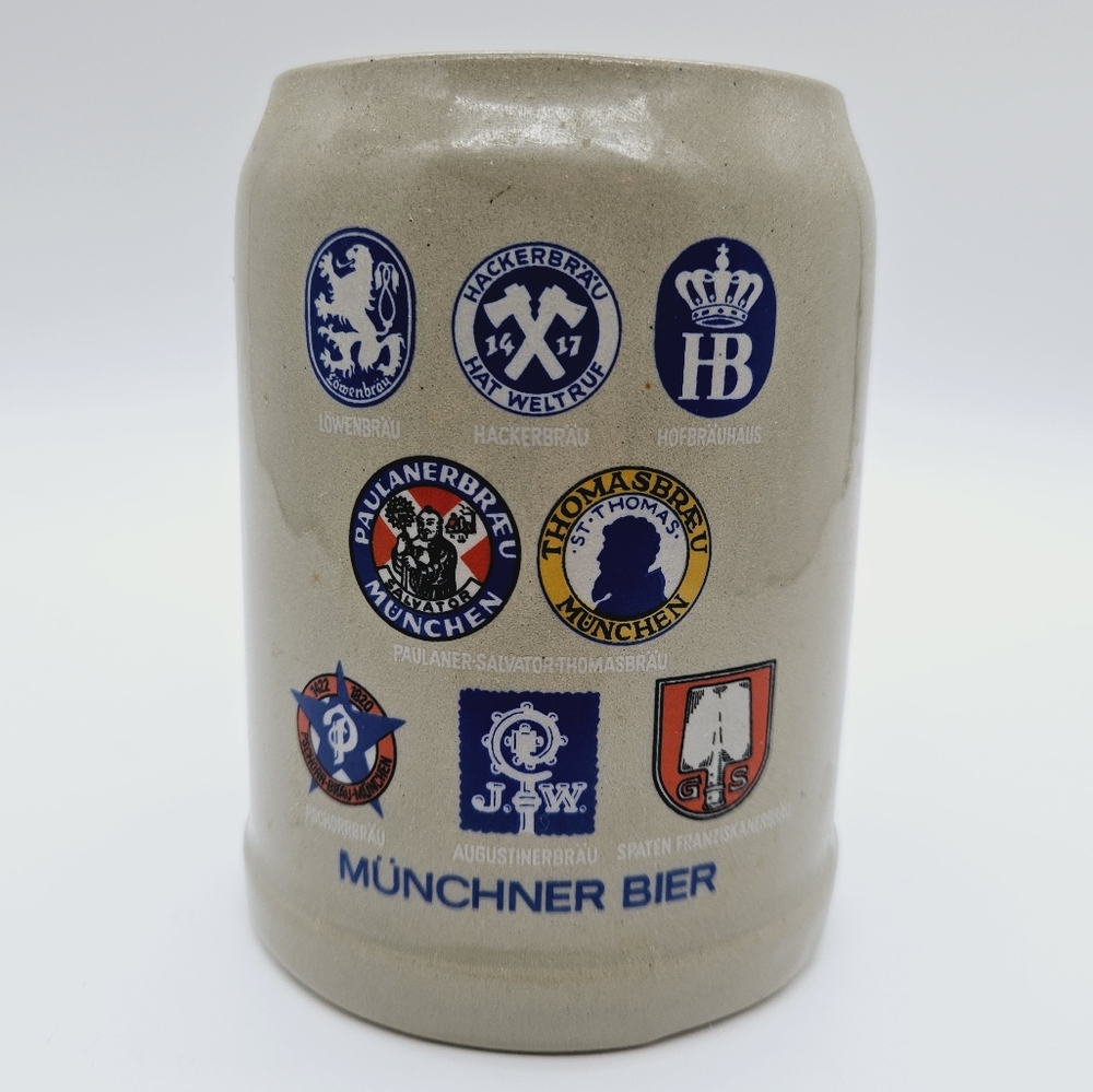 VINTAGE | West Germany Münchner Bier 0.5 L Gerz beer stein